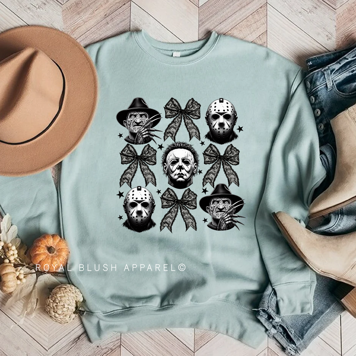 Horror Bows Babe graphic sweatshirt