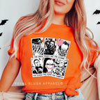 Tarot Cards Halloween graphic T-shirt mockup.