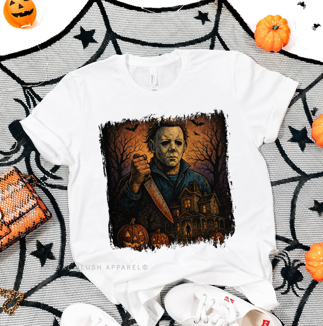 Horror House Relaxed Unisex T-shirt