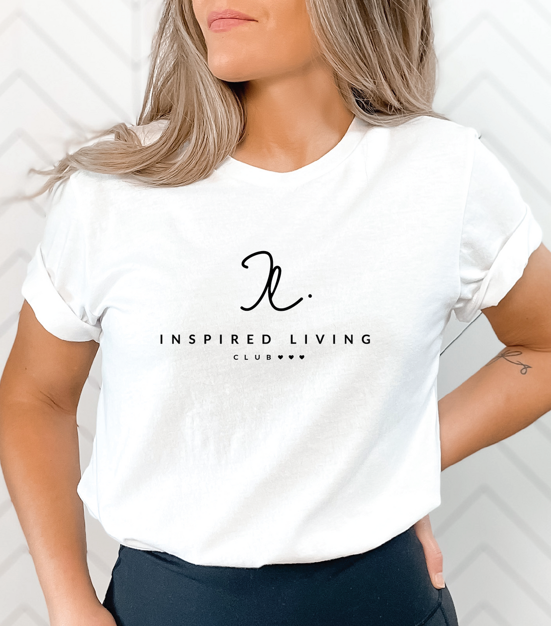 Inspiré vivant le T-shirt unisexe détendu