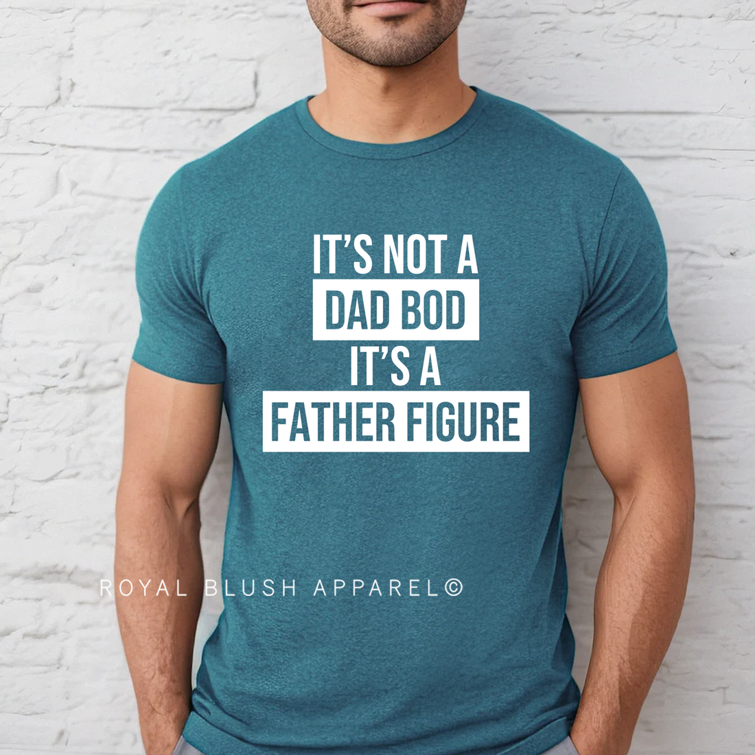 Ce n’est pas un papa Bod C’est une figure paternelle T-shirt unisexe décontracté