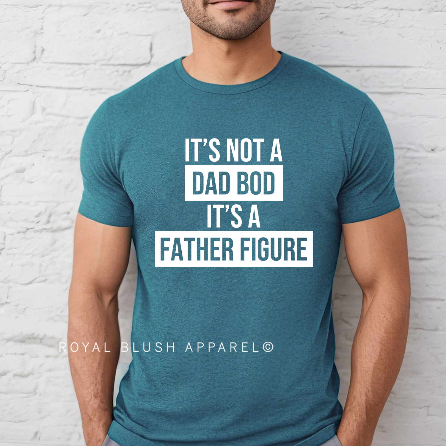 Ce n’est pas un papa Bod C’est une figure paternelle T-shirt unisexe décontracté