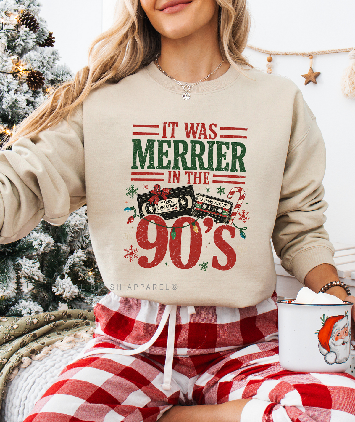 It Was Merrier In The 90s Sweatshirt