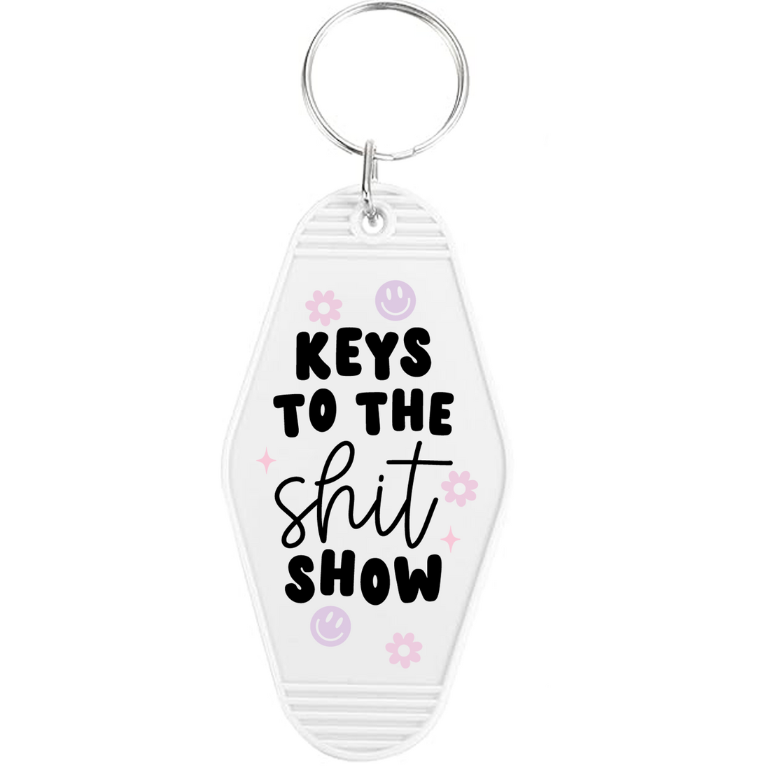 Keys To The Shitshow Motel Keychain
