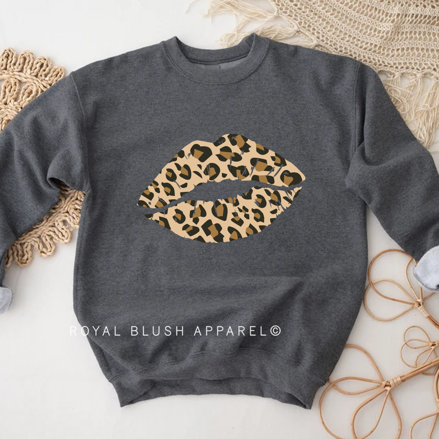 Leopard Lips Sweatshirt