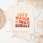 Let's Watch The Sunset Graphic T-Shirt product image 2