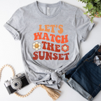 Let's Watch The Sunset Graphic T-Shirt by Royal Blush Apparel