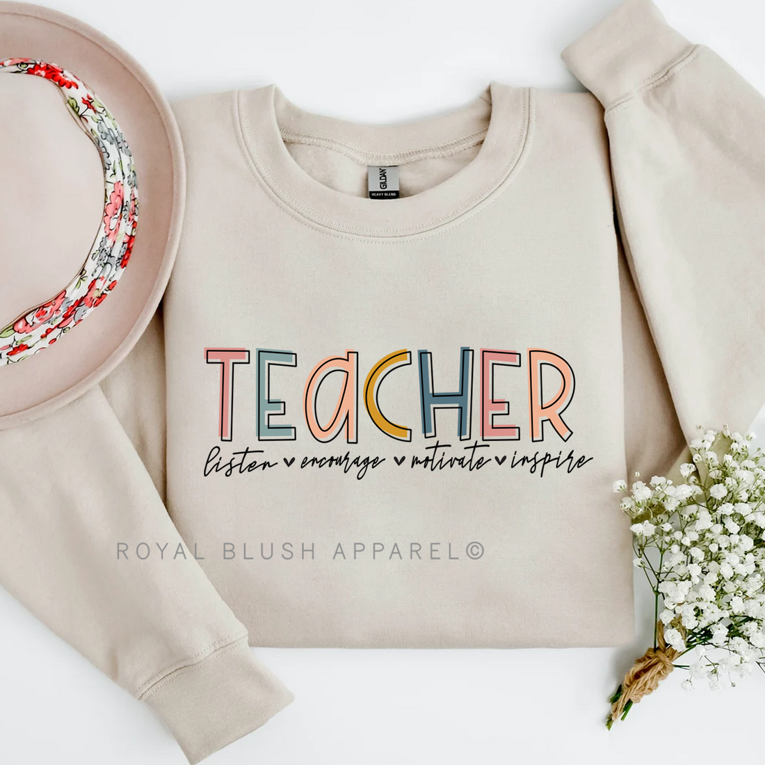 Écouter♥Encouragez♥Motiver♥Inspire Sweat-shirt