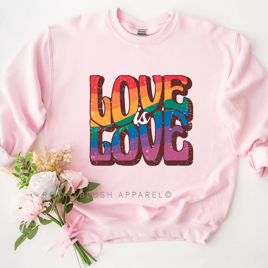 Sweat-shirt Love Is Love