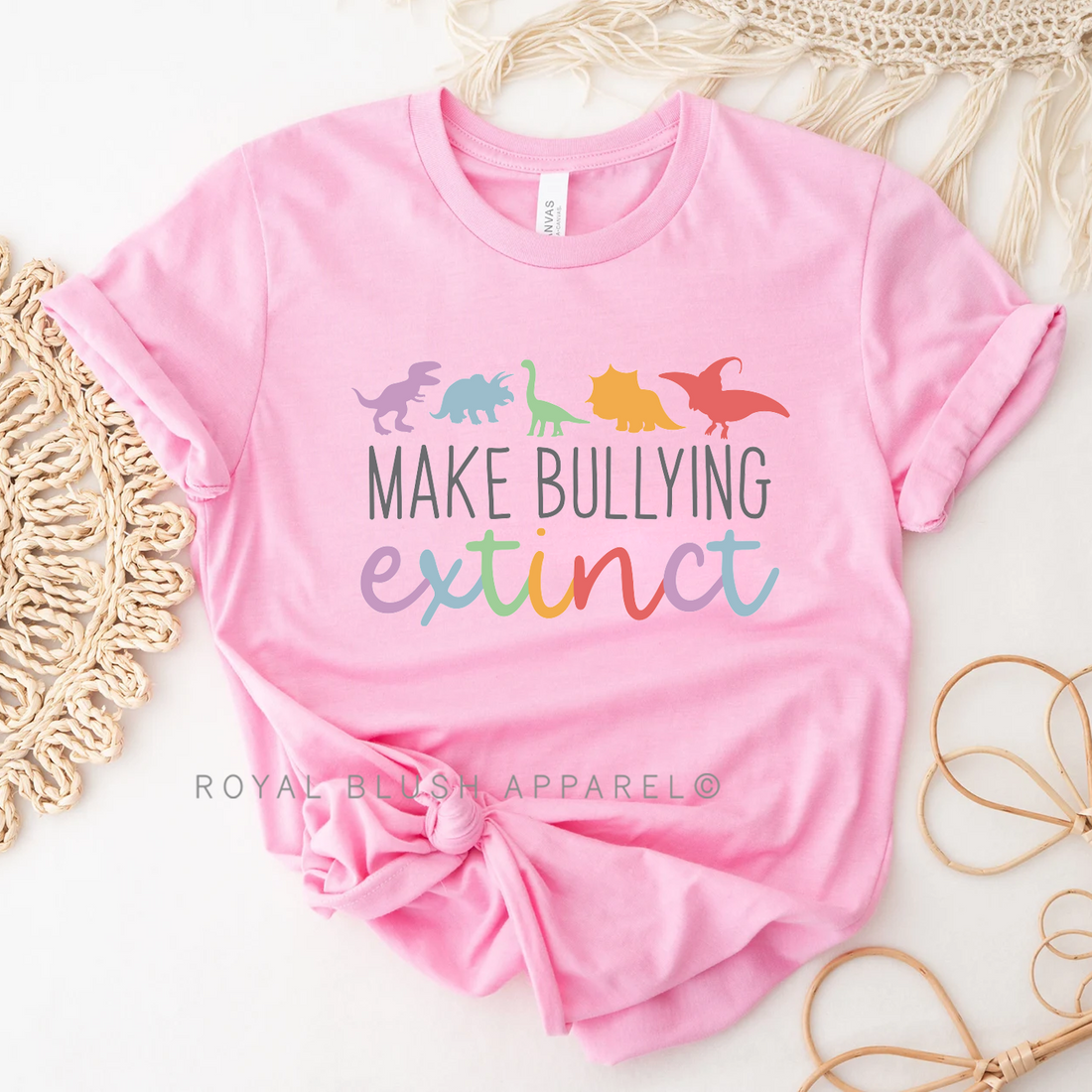 Make Bullying Extinct Relaxed Unisex T-shirt