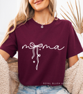White Mama Bow mama T-shirt