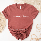 Mama ♥ Bear Graphic T-Shirt by Royal Blush Apparel