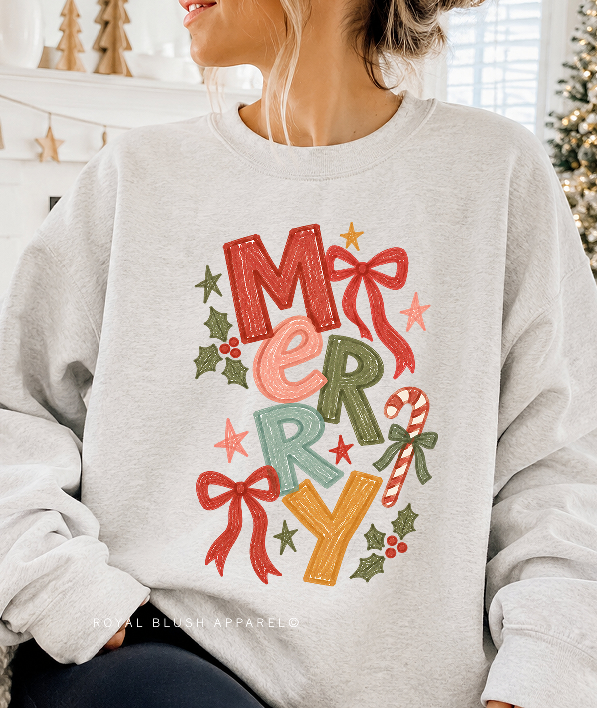 Merry Bows Sweatshirt
