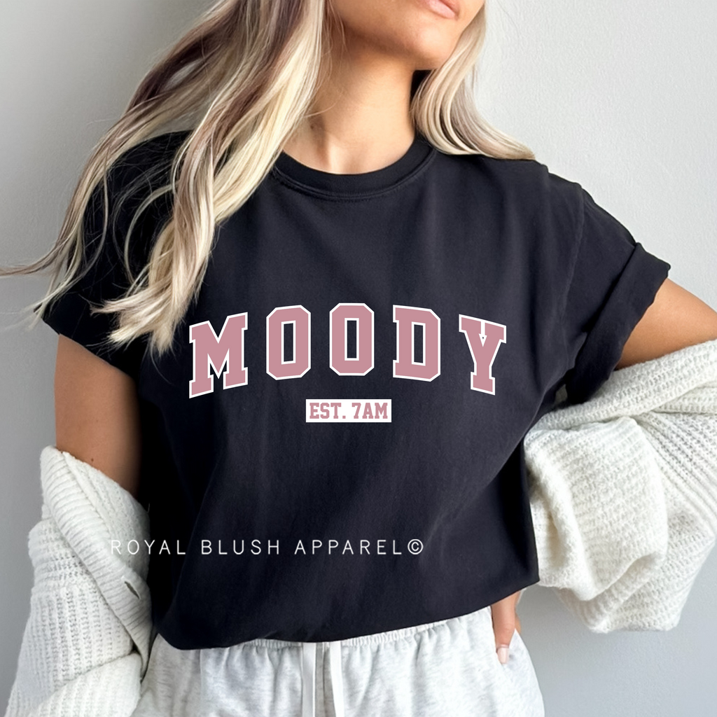 Moody Est 7AM graphic T-shirt