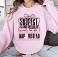 Nap Instead graphic sweatshirt