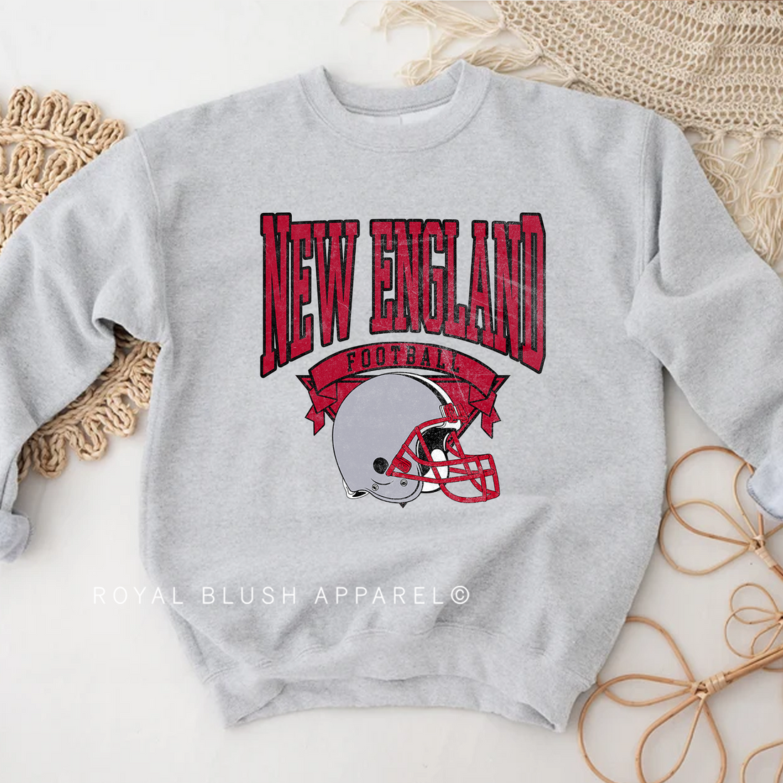 New england football sweatshirt outlet