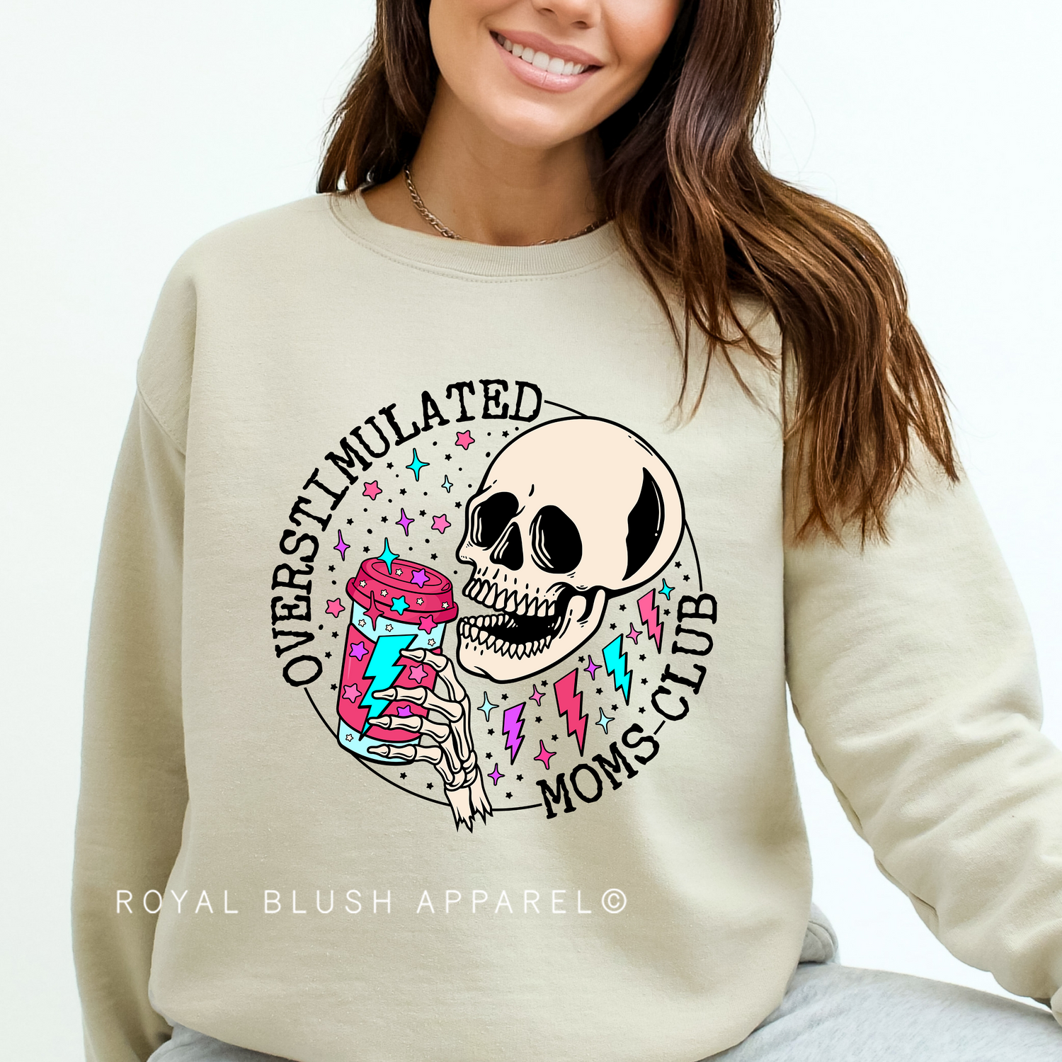 Overstimulated Moms Club Sweatshirt