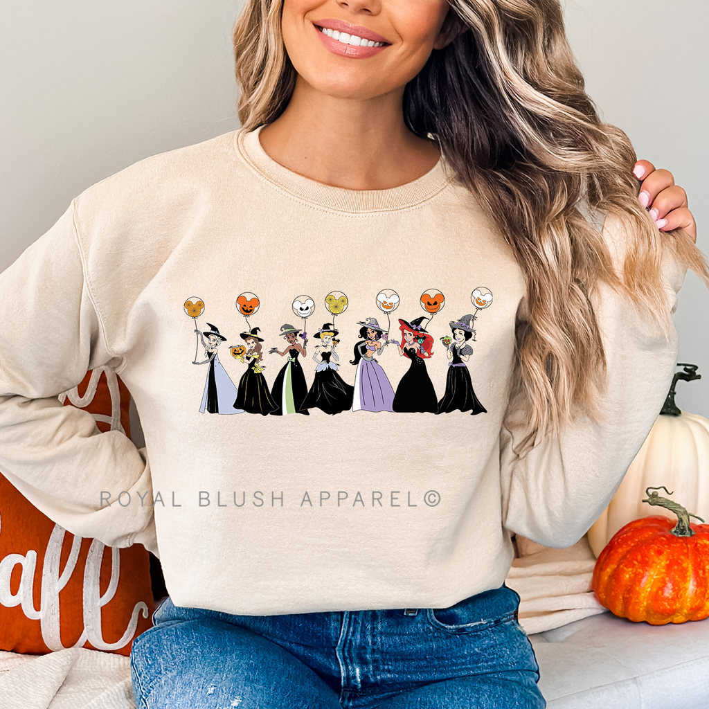Princess Sweatshirt graphic Sweatshirt mockup.
