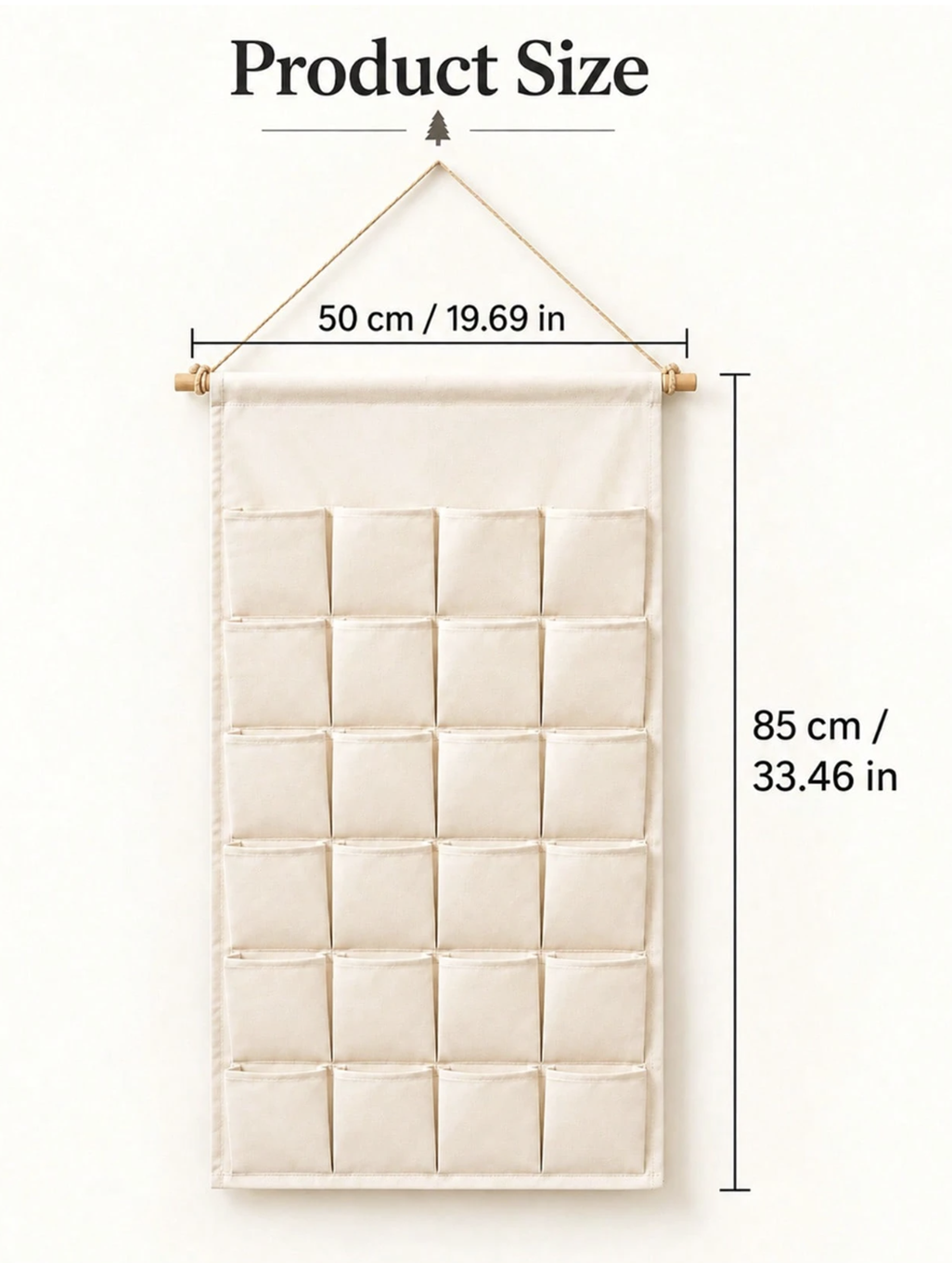 Personalized Hanging Advent Calendar