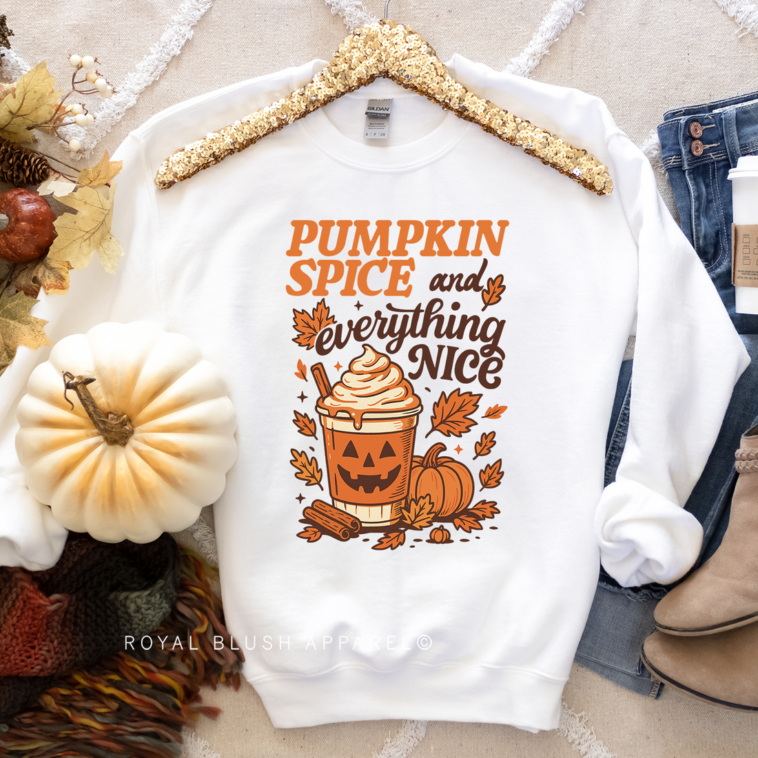 Pumpkin Spice And Everything Nice Sweatshirt