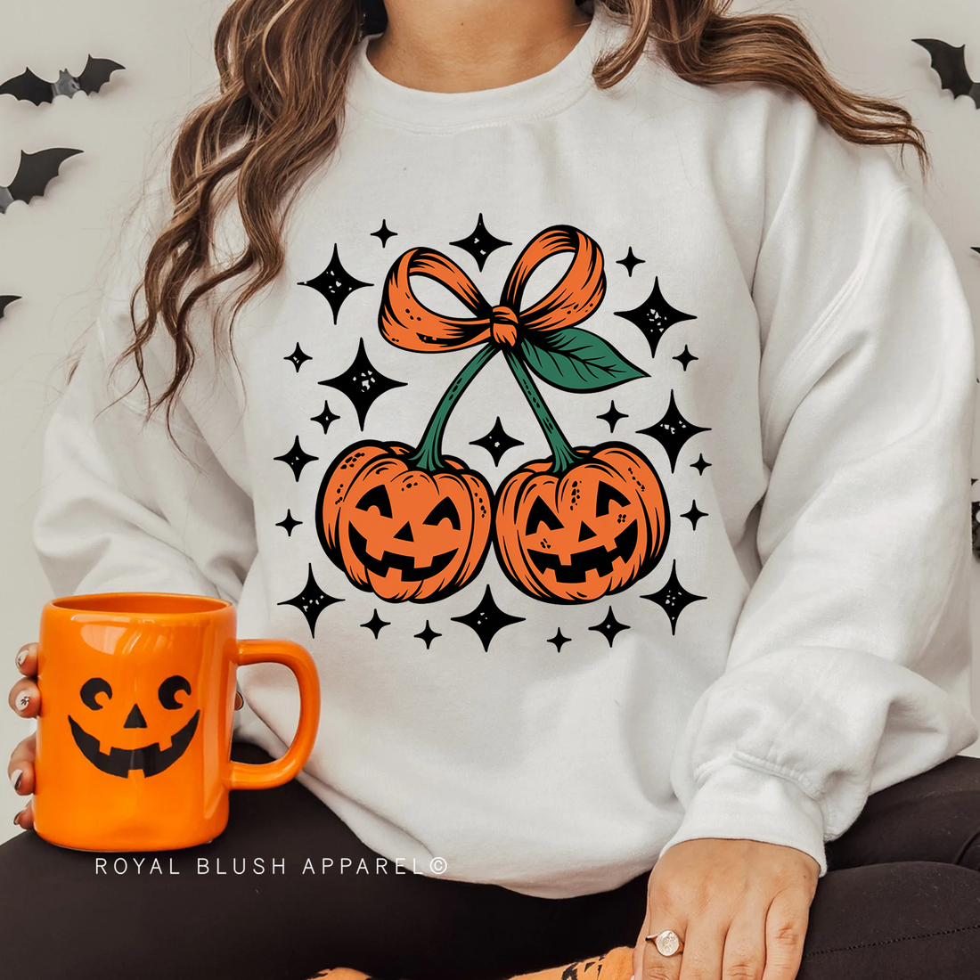 Cherry Pumpkins Sweatshirt