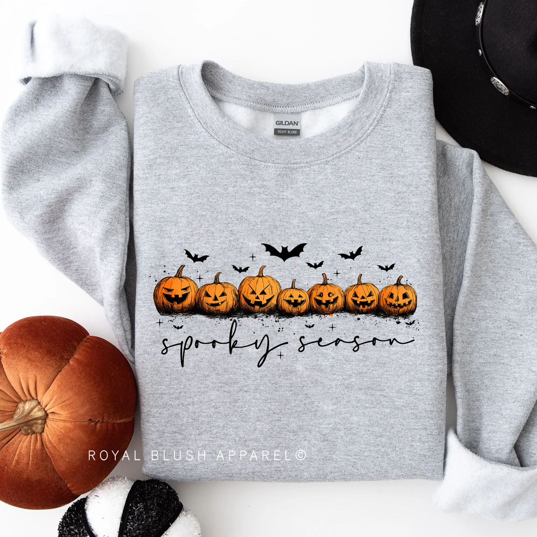 Pumpkin Lineup Spooky Season Sweatshirt