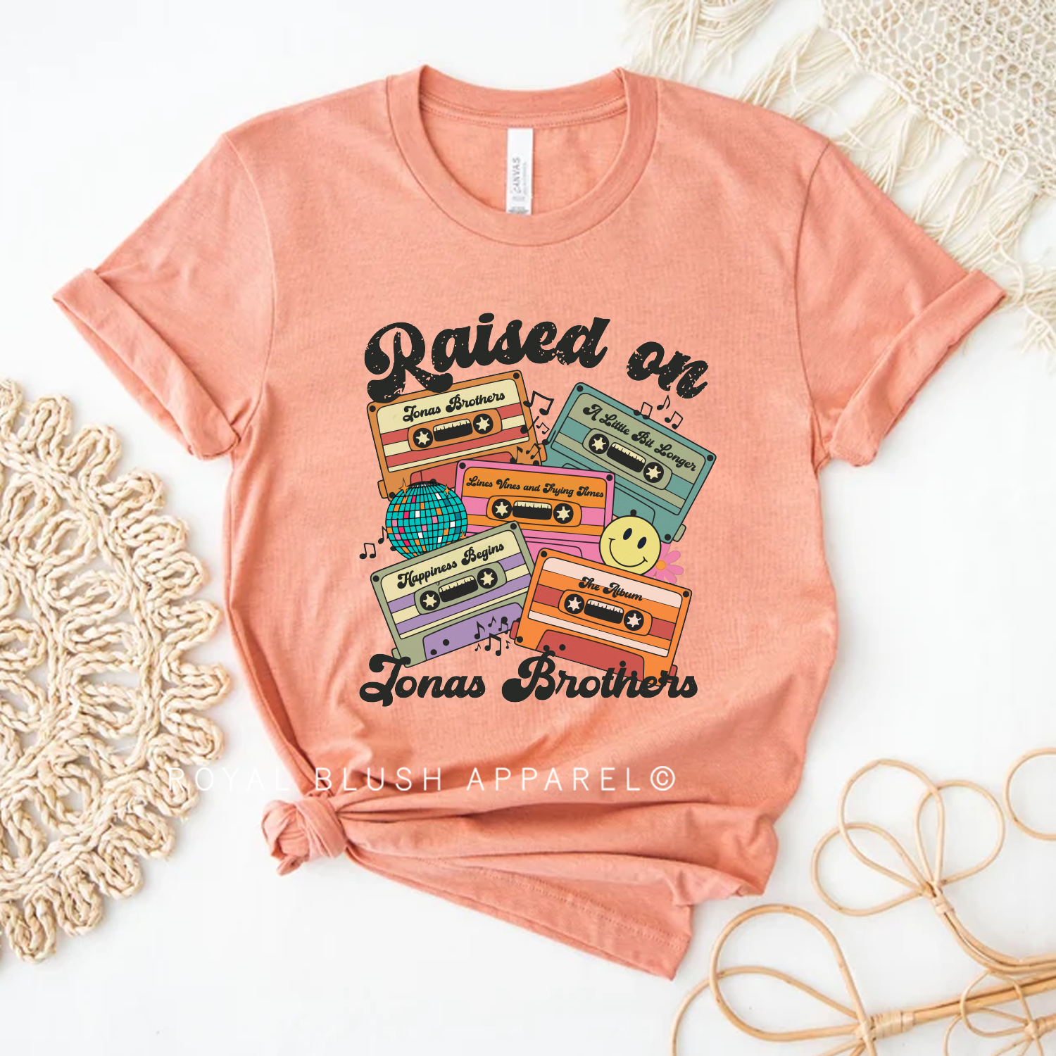 Raised On Jonas Brothers Relaxed Unisex T-shirt