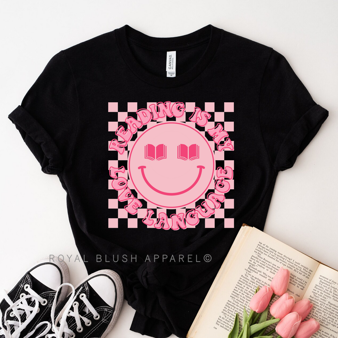 La lecture est mon T-shirt unisexe détendu de la langue d&