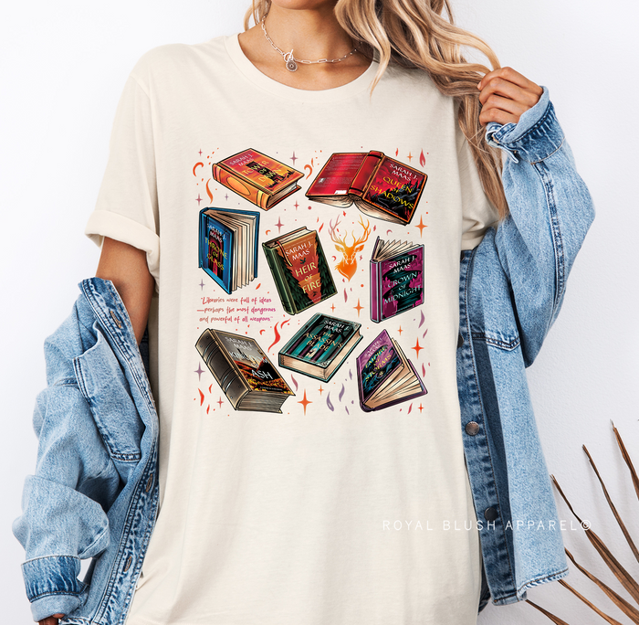 Sarah J Maas graphic T-shirt