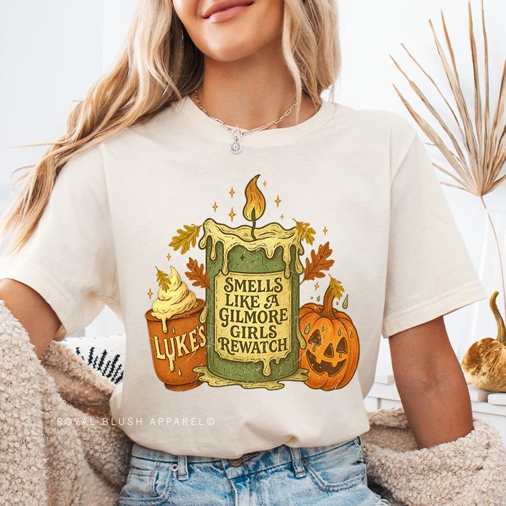 Smells Like A Gilmore Girls Rewatch Relaxed Unisex T-shirt