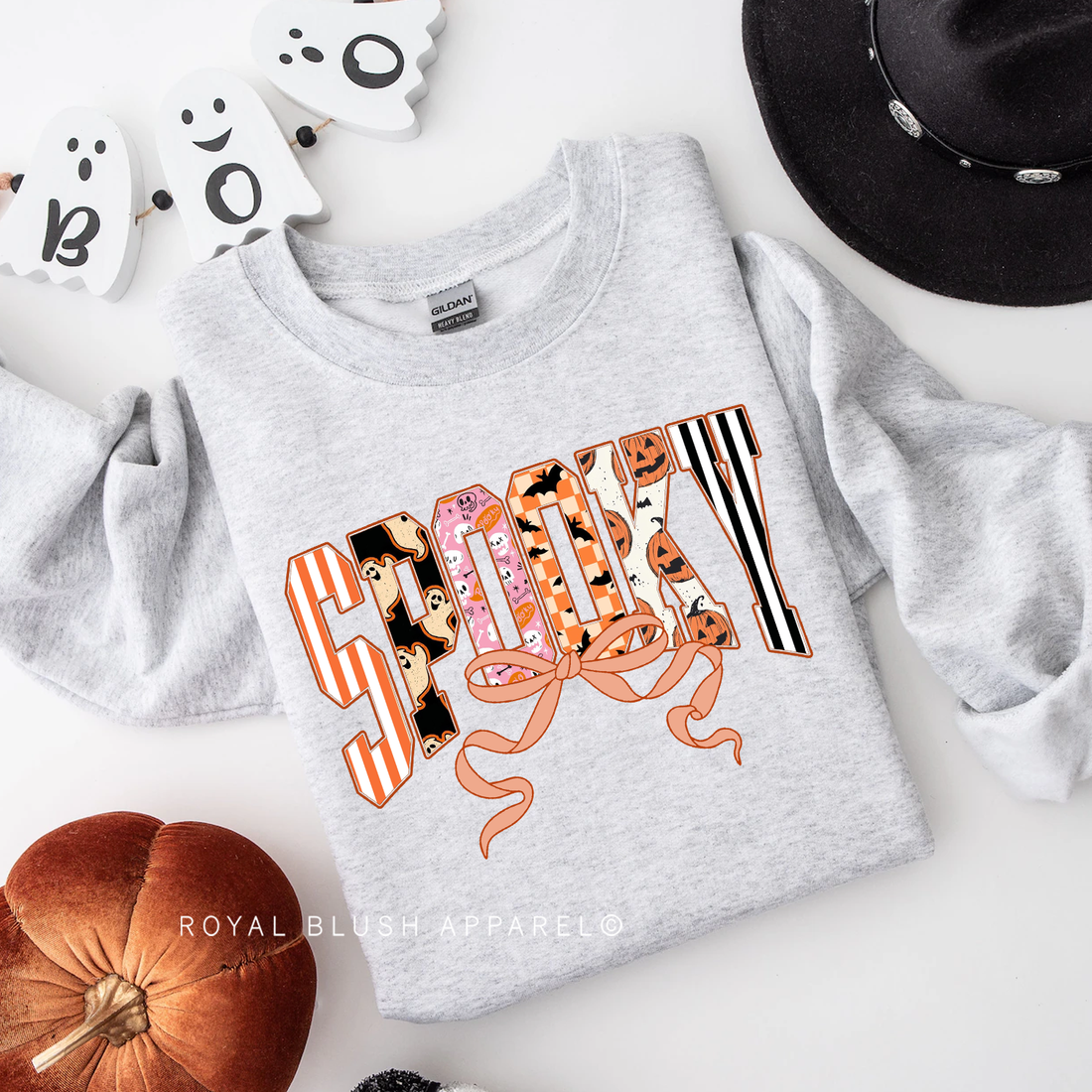 Spooky Bow Sweatshirt