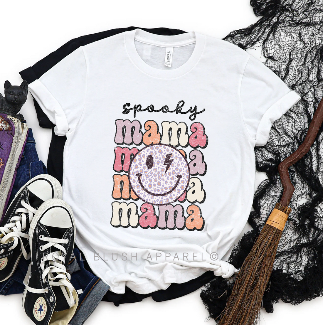 Spooky Mama Relaxed Unisex T-shirt