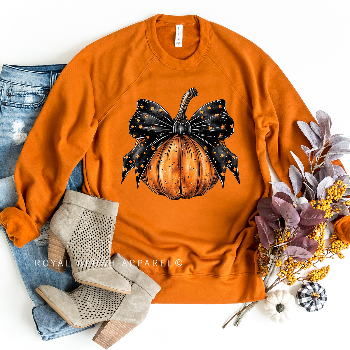 Star Pumpkin Babe halloween sweatshirt