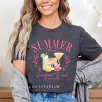 Summer Cocktail Club Graphic T-Shirt product image 2
