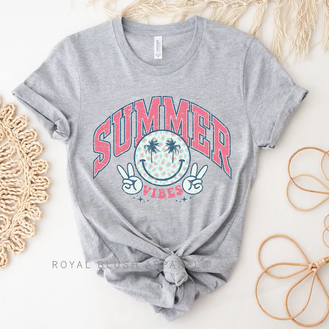 T-shirt unisexe décontracté Summer Vibes
