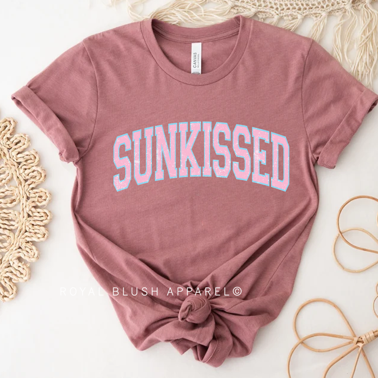 T-shirt unisexe décontracté Sunkissed