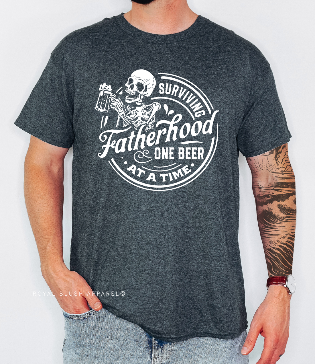 Surviving Fatherhood Relaxed Unisex T-shirt