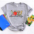 #teacherlife graphic T-shirt