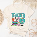 Teacher Life Globe teacher T-shirt