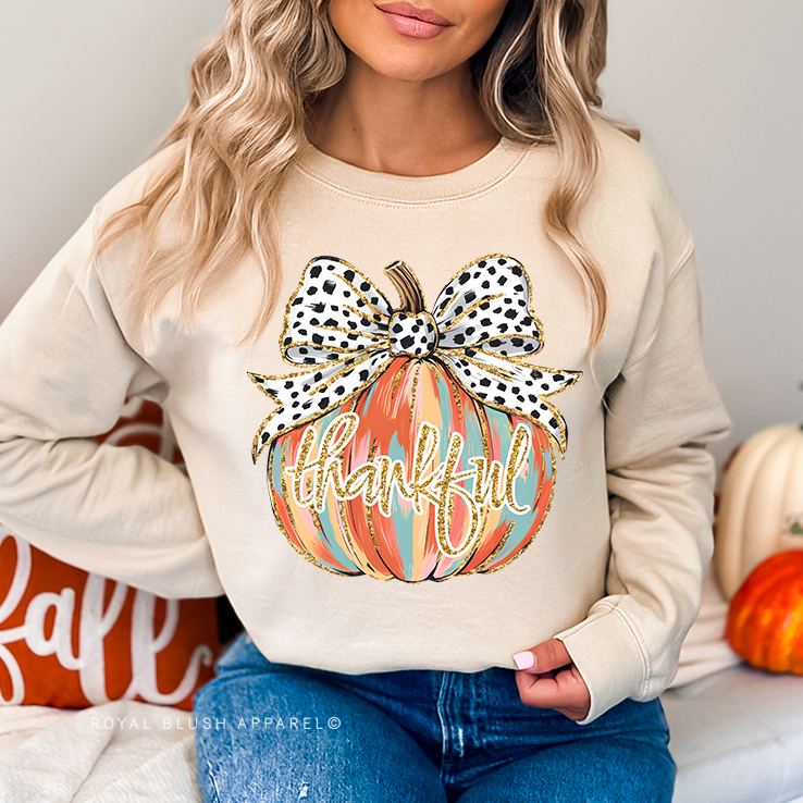 Thankful Pumpkin Sweatshirt
