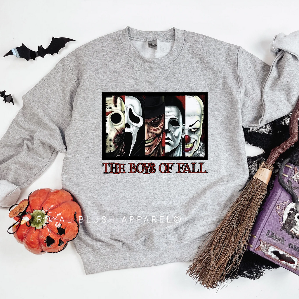 The Boys Of Fall Sweatshirt Gameday graphic Sweatshirt mockup.