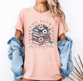 There's No Such Thing As Too Many Books bookish T-shirt