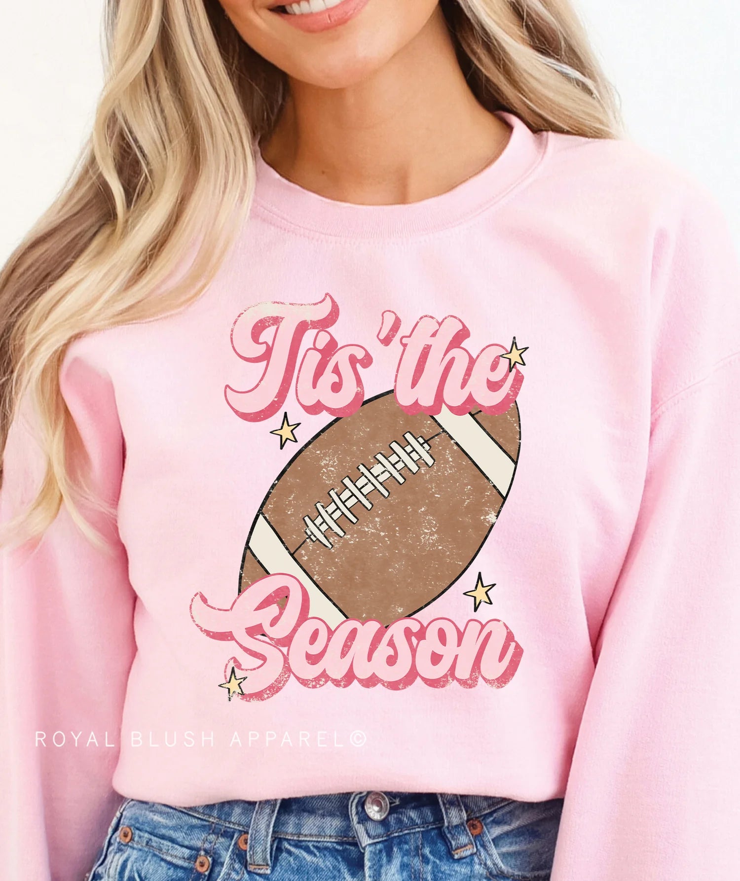 Tis The Season Football Sweatshirt