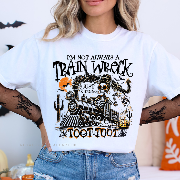 Train Wreck Relaxed Unisex T-shirt