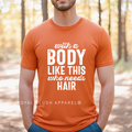 Who Needs Hair graphic T-shirt