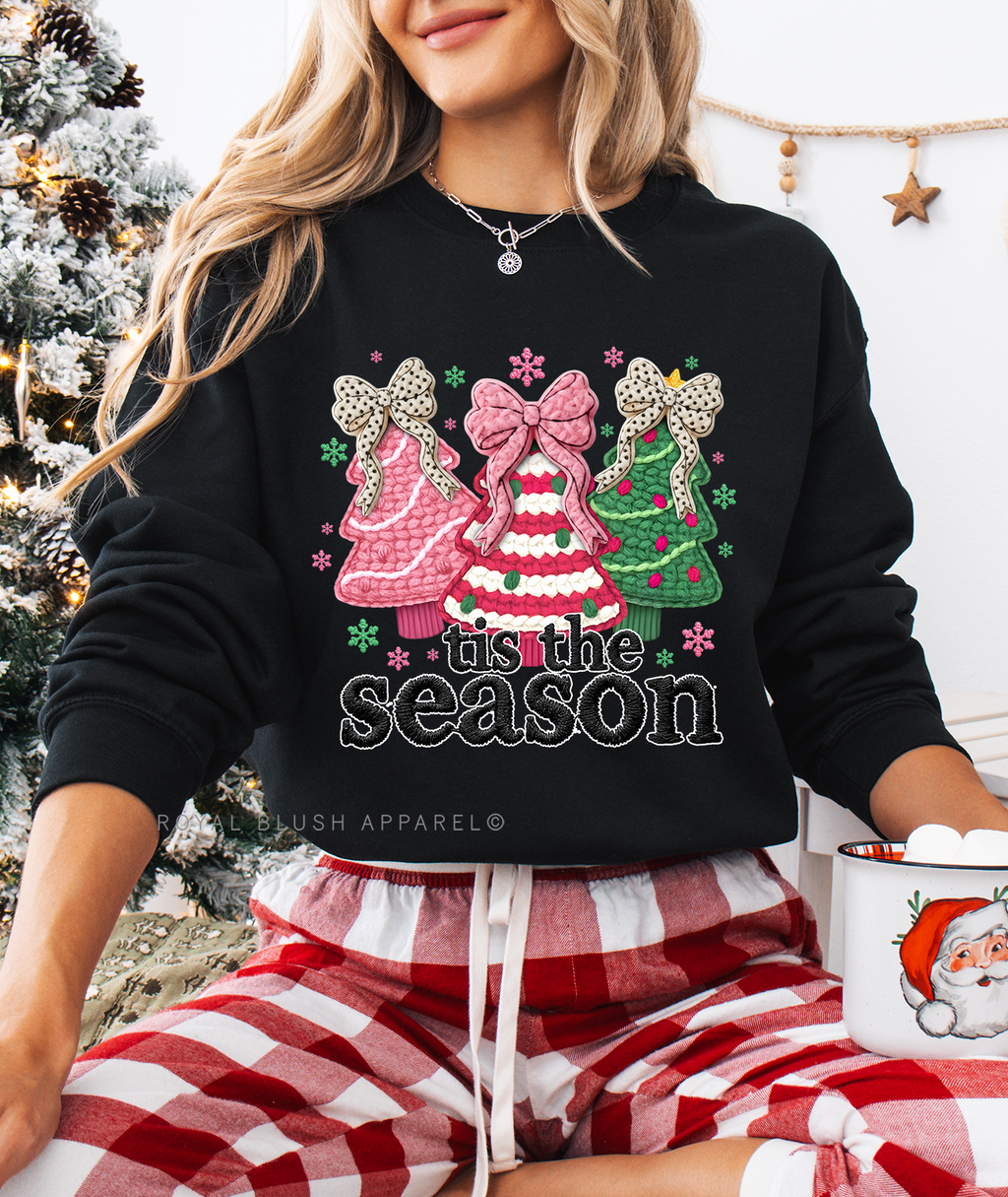 Yarn Tis The Season Christmas Sweatshirt