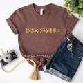 Iced Coffee Yellow coffee T-shirt