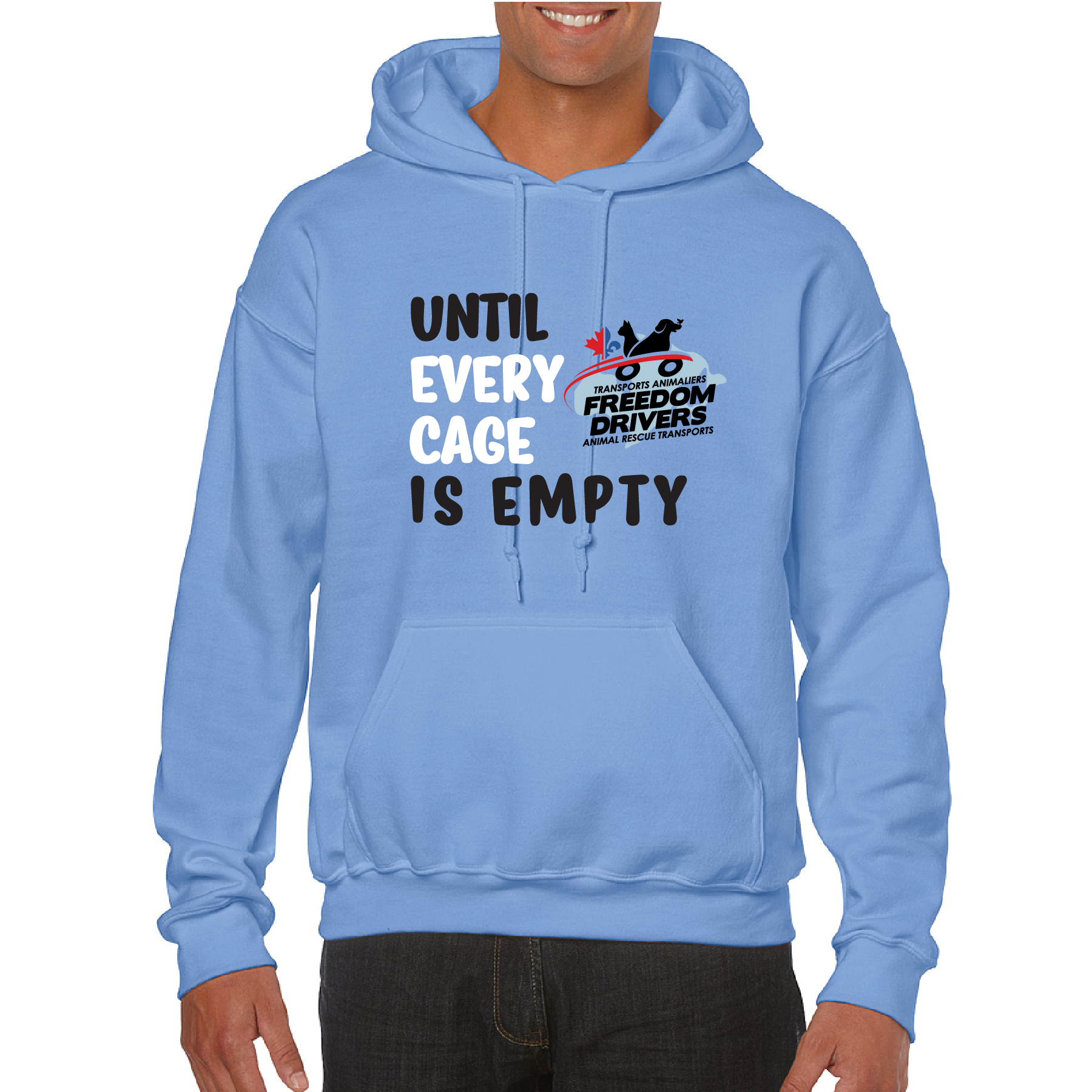 Until Every Cage is Empty (2 color) Hoodie - RoyalBlushApparel