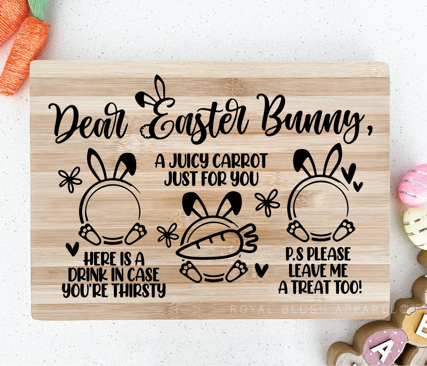 Dear Easter Bunny Board