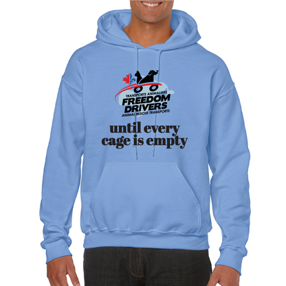 Until Every Cage is Empty Hoodie - RoyalBlushApparel